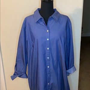 Chico’s Size 4(20)Denim Dress New